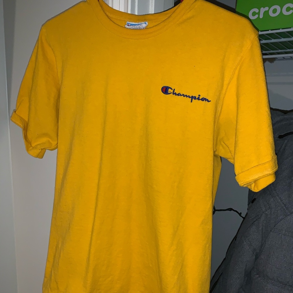 Champion Yellow Tee